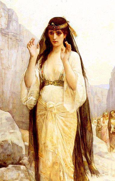 Alexandre Cabanel The Daughter of Jephthah Spain oil painting art